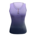 thumbnail image 5 of Ichuanyi Womens Shirts, Tank Top For Women Sexy O Neck Sleeveless Vest Summer Trendy Slim Skinny Pullover Tunic Tees, 5 of 6