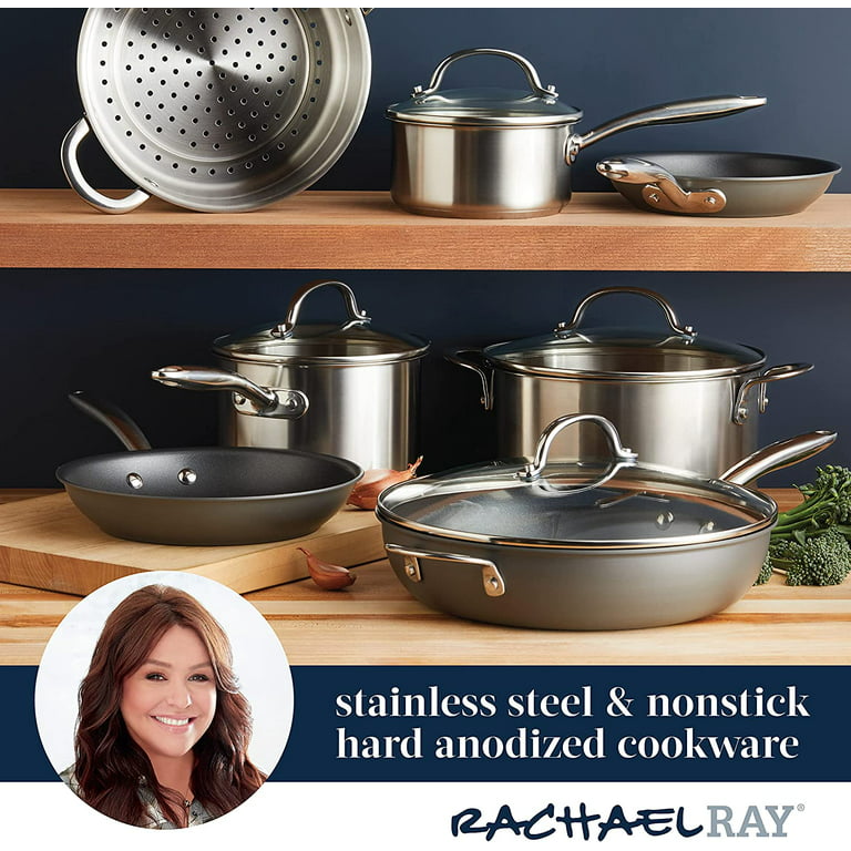 Food Network™ 11-pc. Hard-Anodized Cookware Set