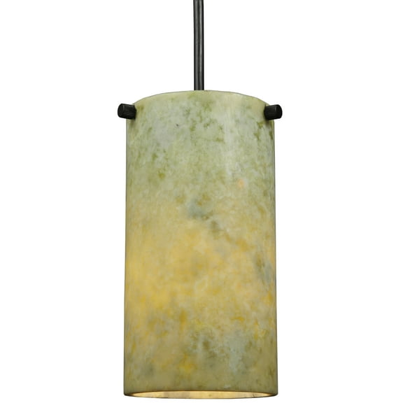 Meyda Tiffany 121579 3.4" W Jadestone Light Green Mini Pendant - Green