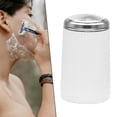 thumbnail image 4 of Mini afeitadora eléctrica para hombres, recargable por USB, recortadora facial, cuchilla de ,1 mm Blanco, 4 of 9