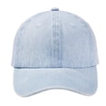 thumbnail image 2 of Gorra de mezclilla con broche metálico ajustable - Gang azul cielo Unitalla, 2 of 4