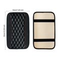 thumbnail image 2 of Accesorios para el coche Funda de cojín para reposabrazos Protector de cojín de consola central universal Negro, 2 of 5