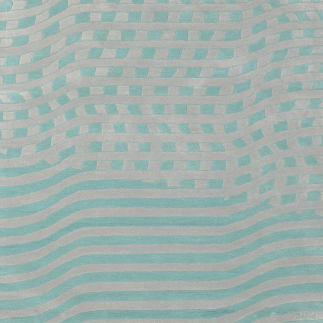 Ahgly Tapis d'Intérieur Lavable en Machine Carré Contemporain Doré Foncé, 5 Pieds Carré