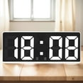 thumbnail image 4 of Reloj despertador digital Pantalla 12/24H Reloj digital LED Reloj de escritorio de cabecera eléctrico, 4 of 9