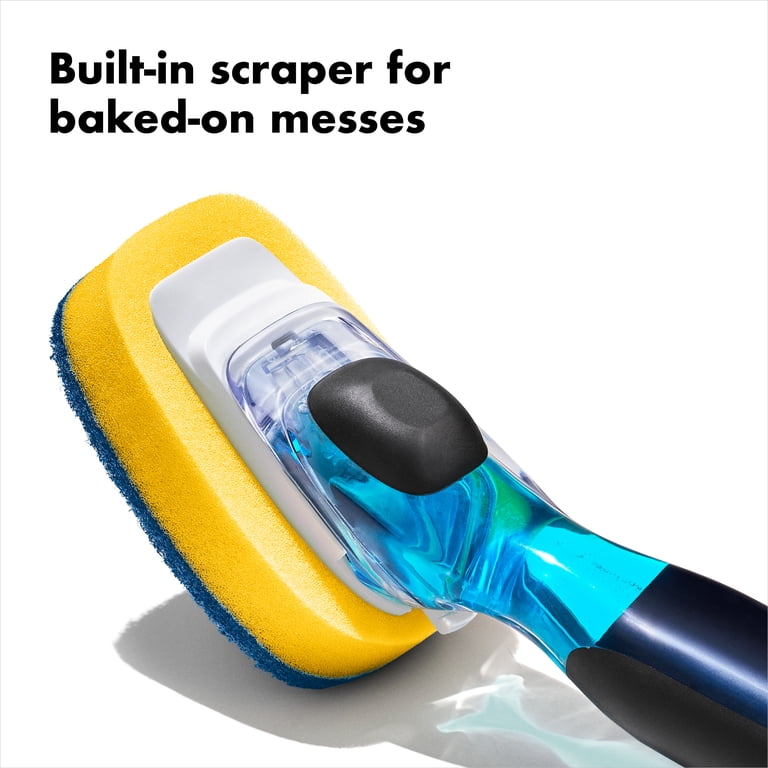 Soap Dispensing Dish Scrub Refill Heads, 2-Pack photo 2
