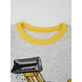 thumbnail image 3 of WIBACKER 3-12Y Little Boys 2-Piece Excavator Pajamas 100% Cotton Sleepwear Sets, 3 of 13