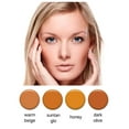 thumbnail image 5 of Base de maquillaje Warm Shade (frasco tamiz de tamaño completo de 30 g) Maquillaje mineral mate Polvos sueltos Rostro desnudo total Larga duración natural no comedogénico para todo tipo de piel Ac, 5 of 5
