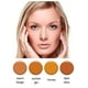 thumbnail image 5 of Base de maquillaje Warm Shade (frasco tamiz de tamaño completo de 30 g) Maquillaje mineral mate Polvos sueltos Rostro desnudo total Larga duración natural no comedogénico para todo tipo de piel Ac, 5 of 5