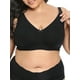 thumbnail image 1 of Sujetador de talla grande para mujer Cobertura completa Bralettes cómodos sin aros Romacci Ropa interior de mujer, 1 of 7