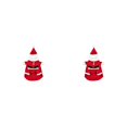 thumbnail image 2 of Methold Invierno frío Navidad Ropa para mascotas Mantener caliente Cómodo Traje de moda Ropa de dibujos animados Accesorio Interior Exterior XS 2piezas, 2 of 6