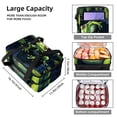 thumbnail image 3 of Frog Double Layered Insulated and Refrigerated Lunch Bag with Two Compartments, Large Capacity, and Hand-Carrying Feature, 7.1x11.4x16.1 Inches - Ideal for Daily Use as Lunch Bags, 3 of 6