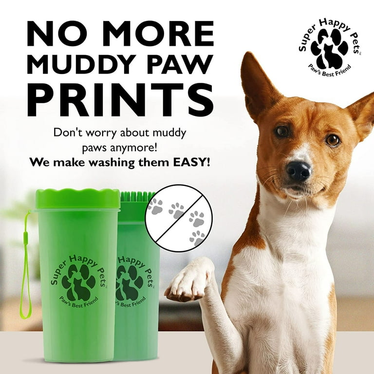 Dog Paw Cleaner for LARGE Dogs makes washing muddy paws EASY Our XL Dog Paw Washer works on even the BIGGEST Furries Say Goodbye to Muddy Floors