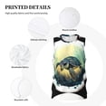 thumbnail image 3 of Sikiie Watercolor Turtle3 Basketball Jersey Reversible Men's Mesh Athletic Sports Shirts Training Practice S-4XLX-Large, 3 of 6