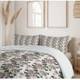 thumbnail image 6 of Ambesonne Vintage Duvet Cover Sets, Nostalgic Floral Pattern, 2-King, Multicolor, 6 of 7