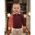thumbnail image 5 of RUINIXCW Kids Sweatshirt, Long Sleeve Plaid Hoodie Pullover Clothes for Boys Girls, 5 of 8