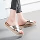 thumbnail image 5 of Nuevas sandalias de mujer de suela gruesa de cuerda de cáñamo, sandalias y zapatillas informales para mujer Wmkox8yii nm5023, 5 of 9