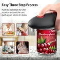 thumbnail image 2 of Electric Can Opener, No Sharp Edge Can Opene, One-Touch Electric Can Opener with Auto Shut,Best Kitchen Gadgets for Seniors with Arthritis,black, 2 of 3