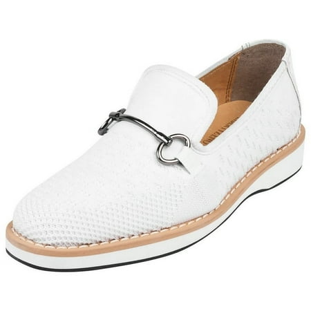 

LIBERTYZENO Little & Big Boys Casual Slip On Shoes Breathable Lightweight Walking Boy Kids Shoes White
