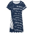 thumbnail image 3 of Bereavement Gifts Memorial Gifts for Loss of Loved One Sympathy Dress Fashion Beach Short Sleeve Dresses Female Party Printed Sundress, 3 of 7