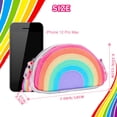 thumbnail image 2 of PinkSheep Rainbow Girls Mini Purse Crossbody Shoulder Bag Handbags for Kids Women Dress up, 2 of 7