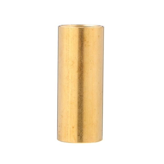 KALLORY Brass Guitar Slide for Electric Guitar Use Golden Durable Metal Slide Ideal for Professionals Size 1 Pc