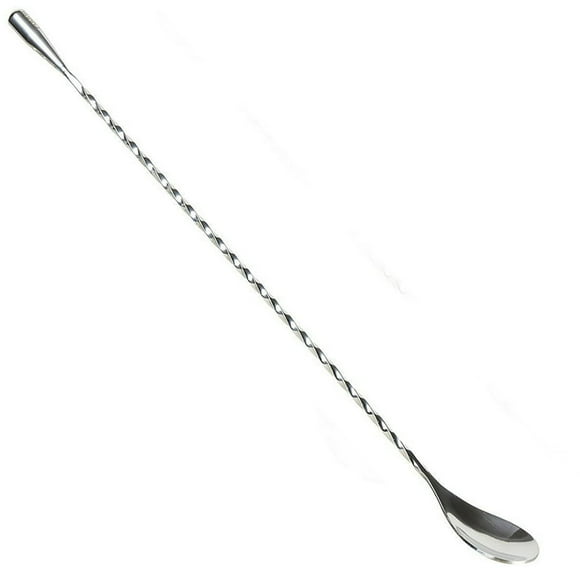CHOK 12 Inches Food-Grade 18/8 Stainless Steel Bar Mixing Spoon Stirring Cocktail Spoon Bartender Stir Spoon Bar Mixing Stick