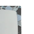 thumbnail image 3 of Ambesonne Peony Fitted Sheet, Beehive Hexagon Floral Scene, King Size, Pale Azure Blue Taupe, 3 of 5