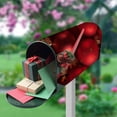 thumbnail image 5 of GZHJMY Magnetic Mailbox Covers Red Christmas Baubles Mailbox Stickers MailWraps Post Cover 20.7x18.03 inch Home Decor, 5 of 5