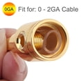 thumbnail image 3 of 1/0 AWG to 4 Gauge Power Wire Reducer with Solid Hardened Pin for Car Audio Amplifiers Terminal Connections, 3 of 7