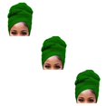 thumbnail image 3 of Guardurnaity Hijab de estilo sencillo con nudo turbante, gorro multiusos, pañuelo elástico para la cabeza, gorro transpirable para pérdida de Type1 NO1, 3 of 6
