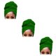 thumbnail image 1 of Turbante Nudo Sonducket Estilo simple Gorro Pañuelo Cabello Verde brillante CBP468083, 1 of 6