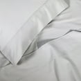 thumbnail image 3 of Superior Tierney Cotton Percale Deep Pocket Sheet Set, Twin XL, Platinum, 3 of 9