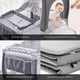 thumbnail image 4 of Cuna Corral para Bebé Plegable con Cambiador y Colchón Impermeable Memory gris Grande, 4 of 10