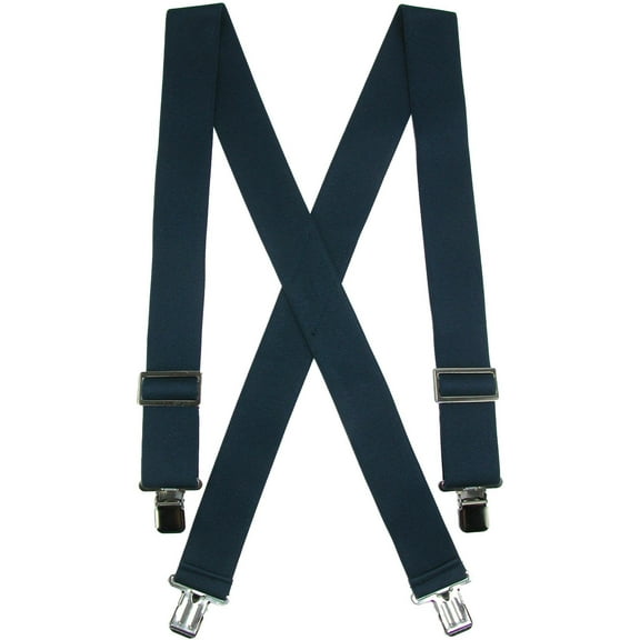 CTM Elastic Heavy Duty Basic Clip-End Work Suspender (Men)