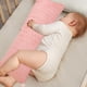 thumbnail image 5 of Almohada Larga de Terciopelo Rosa, 60CM, Funda de Almohada + Núcleo de Almohada, Especial para Dormir de Lado, Sofá, Dormitorio, 5 of 6