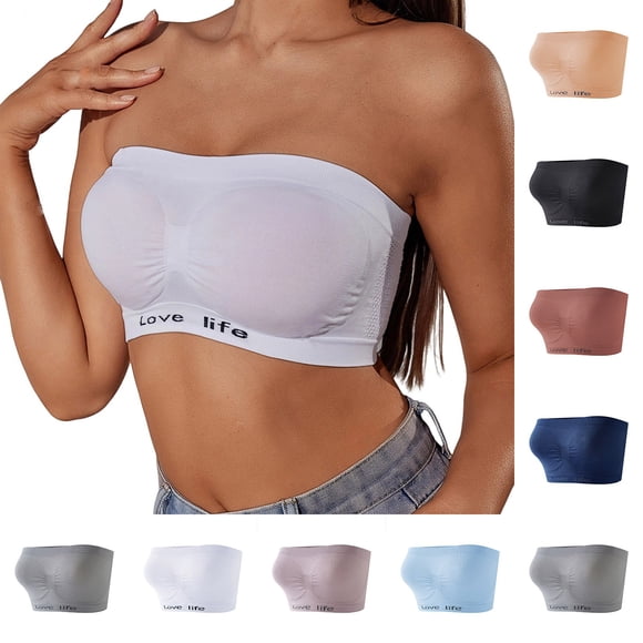 NJDVHB Push up Bras for Women,Sports Bras for Women,Wireless Bras Women,Women Seamless Sports Bra Wirefree Yoga Bra With Removable Pads,Black,L