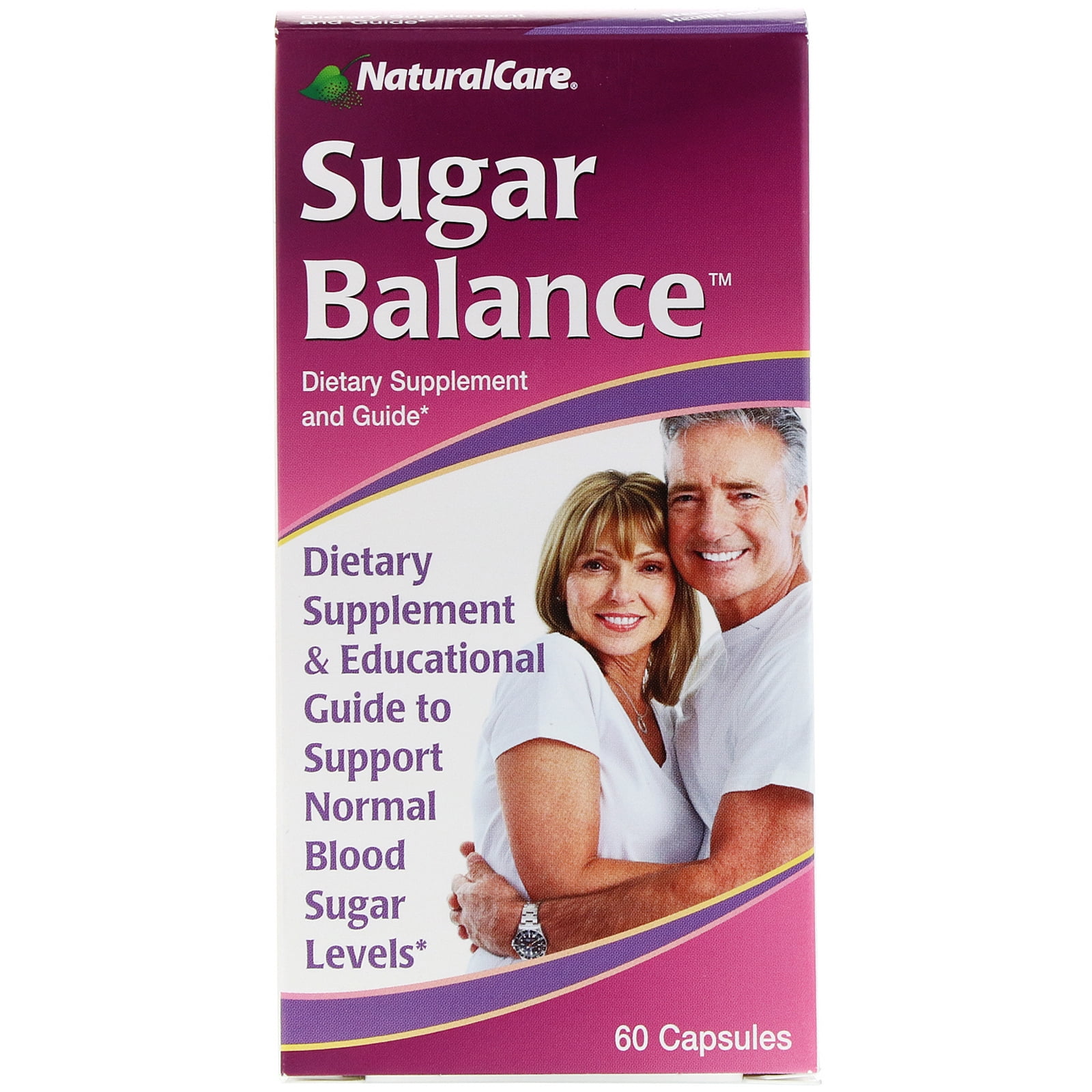 NaturalCare Sugar Balance, 60 Capsules