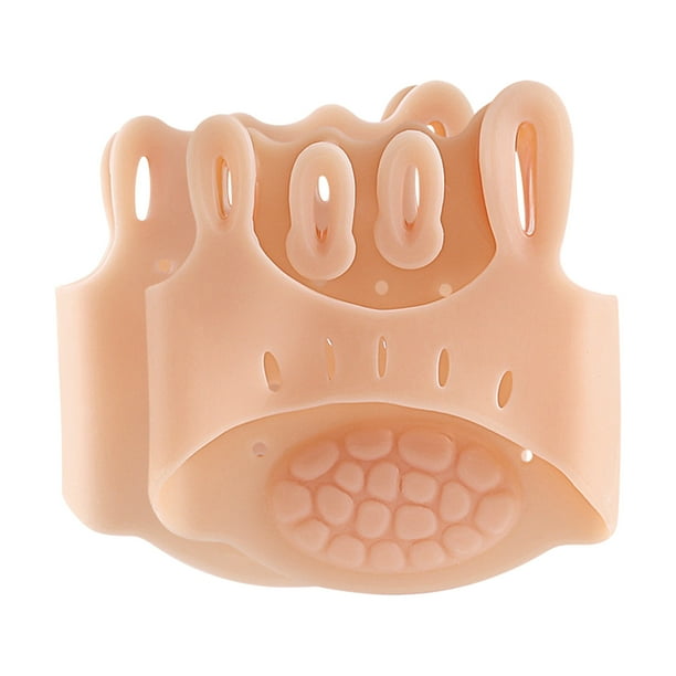 Fiudx Separador de Dedos, Almohadilla Correctora para Hallux Valgus, Soporte de Gel para Dedos Separados, Solución para Aliviar El Dolor de Pies, Comodidad Diaria, Cuidado de Juanetes y Dedos Superpu