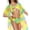 Green, variant on Bathing Suits for Girls 16-18 Girl Swimsuits Two Piece Rash Guard Swimwear Quick Dry Swimsuit Bathing Suits Tropical Girl Swimsuits