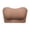 Coffee, variant on Women's Bra Casual Seamless Push Up U Shape Bra with Support,Seamless Underwear Women