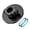 Black, variant on Universal 17mm Ball Head Magnetic Phone Mount with N52 Magnetic for Car Dashboar