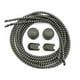 thumbnail image 1 of Paquete de 2 cordones * Seguridad reflectante Cordones de bloqueo elásticos 120 cm Redondo Trimsable Reutilizable Cuerdas de ejecución Reemplazo Verde Kenally AP004180-02, 1 of 7
