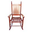 thumbnail image 3 of Tcbosik Rocking Chair Acacia Wood Frame Outdoor& Indoor for Garden, Lawn, Balcony, Backyard and Patio Porch Rocker (Brown), 3 of 6
