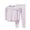 Purple, variant on Mercatoo Girls Thermal Top and Bottom Underwear Set, Kids Long J𝐨h𝐧s, Base Layer Set for Cold Weather, 2 Piece Microfleece sets
