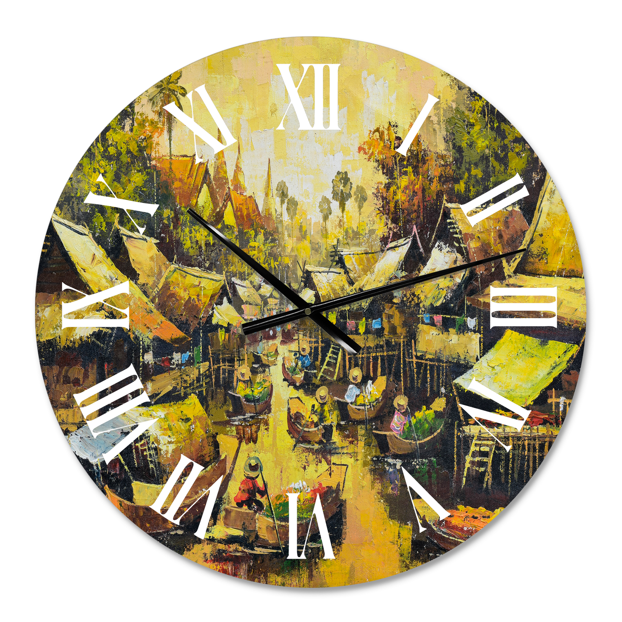 Designart 1 in Quartz Traditional Wall Clock