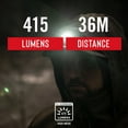 thumbnail image 4 of COAST FL65 Dual Color, White, Red 415 Lumen Flood Beam LED Headlamp 3 x AAA Batteries 3.3 oz., 4 of 12