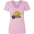 thumbnail image 3 of Inktastic I'm a 50's Kid 1950's Style Birthday Jukebox Women's V-Neck T-Shirt, 3 of 5