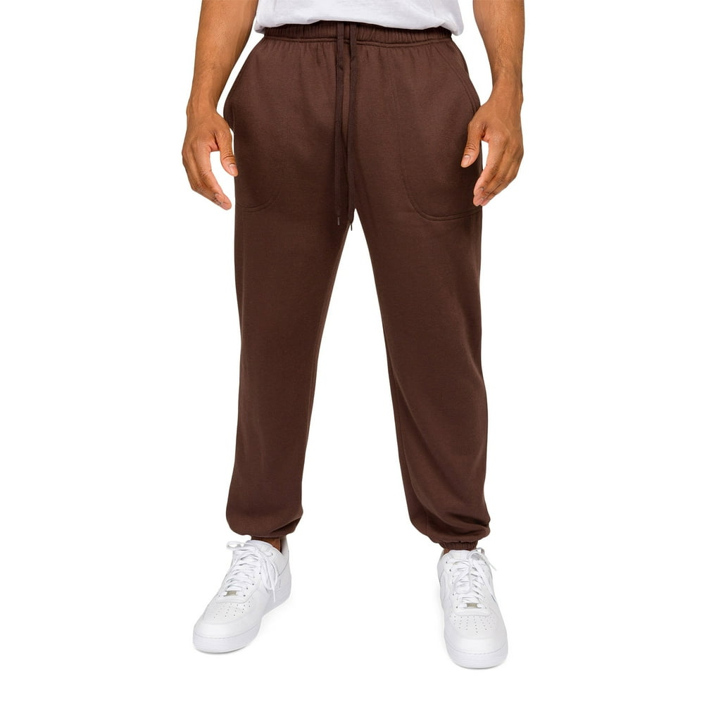 fleece cuffed sweatpants