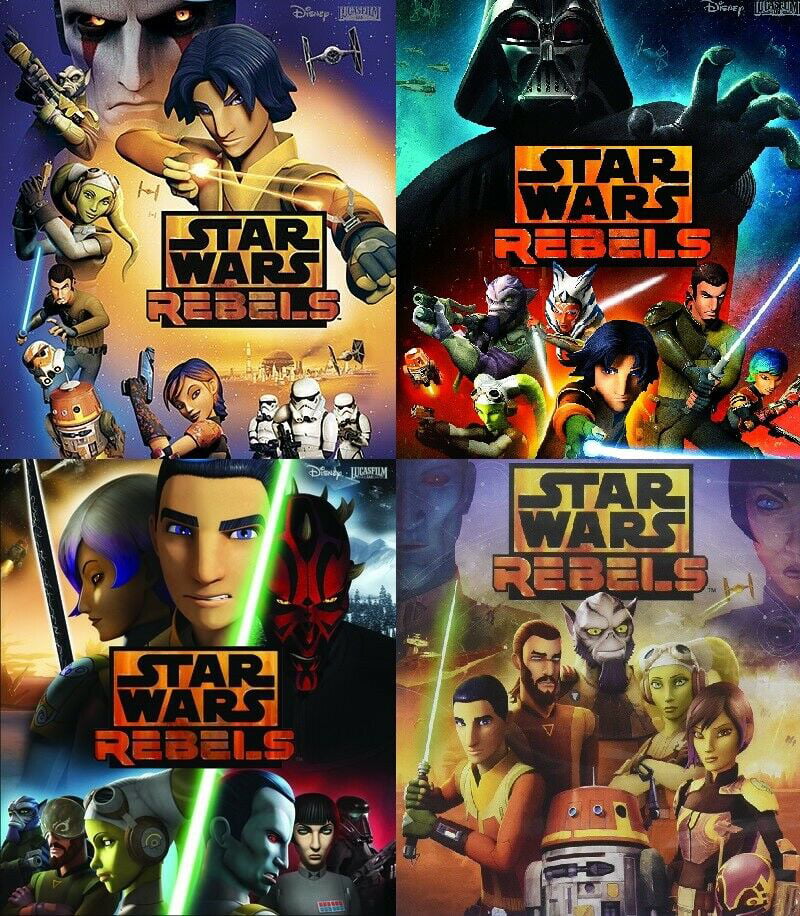 Star Wars Rebels: Complete Series Seasons 1-4 DVD