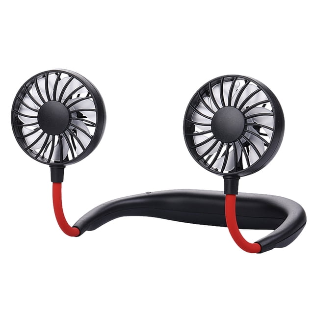 Ventilador de Aromaterapia Luminoso Fiudx Para Colgar En El Cuello Portátil Deportivo Tercera Generación